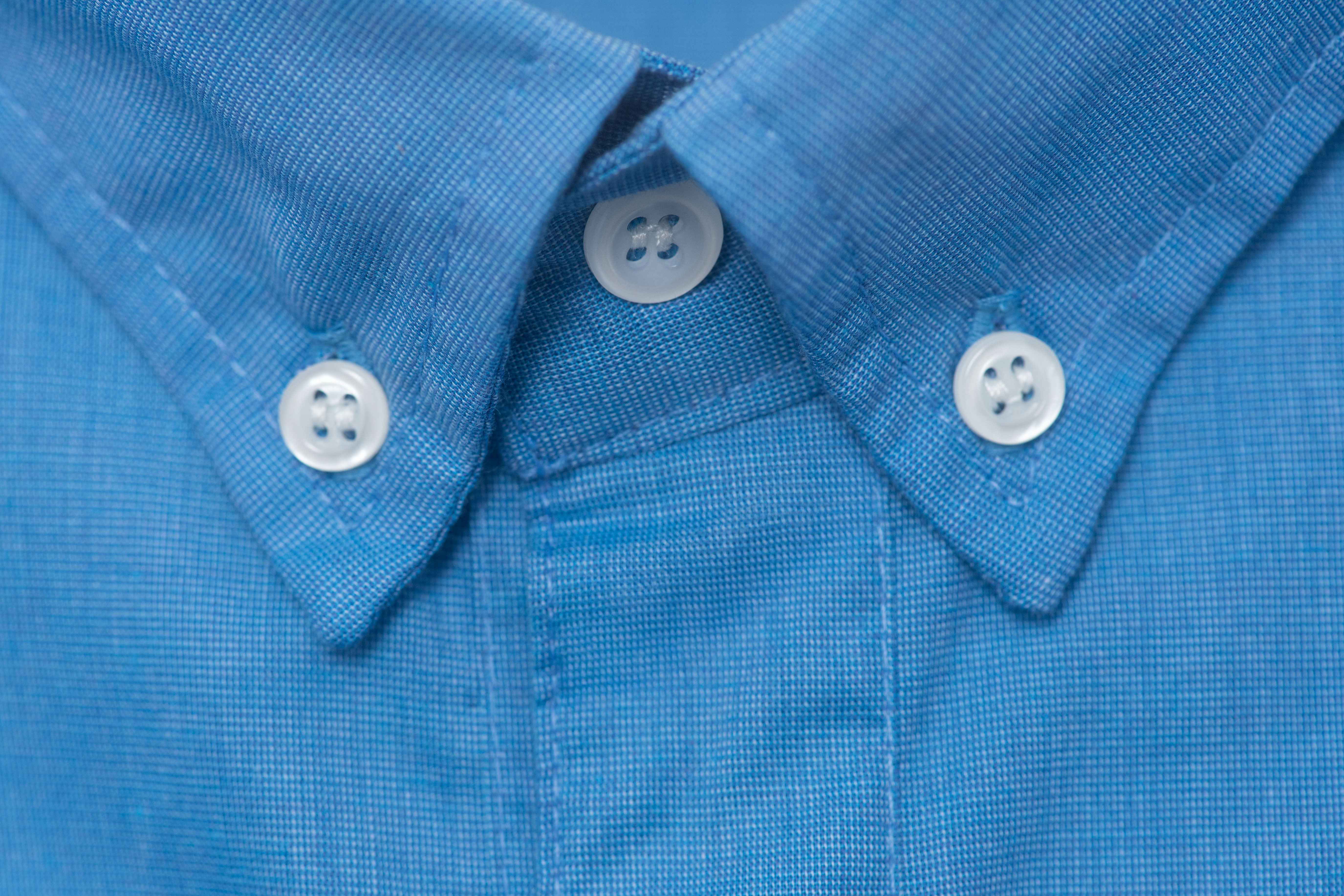 banner Blue Button Down Long Sleeve Shirt