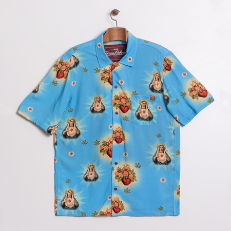 imagem CAMISA ESTAMPADA GOLA CUBANA RAIOM MARIA JUANA